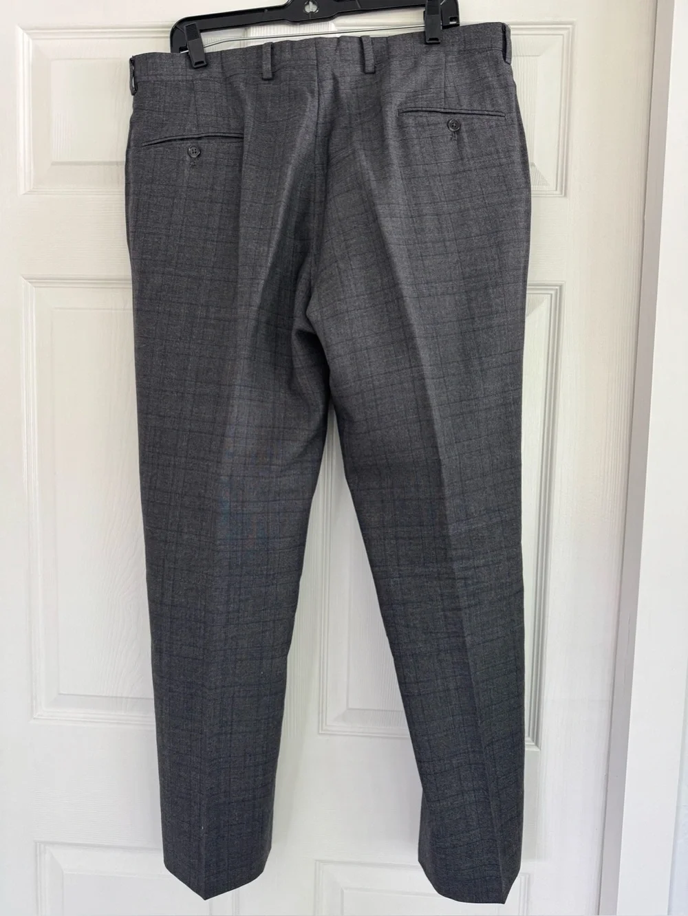 Todd Snyder Mayfair Fit 3 Piece Wool Plaid Suit Gray 42R Made in USA